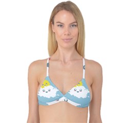 Cloud Cloudlet Sun Sky Milota Reversible Tri Bikini Top