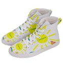 Summer Beach Holiday Holidays Sun Women s Hi-Top Skate Sneakers View2