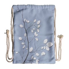 Branch Leaves Branches Plant Drawstring Bag (large)