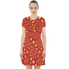 Star Stars Pattern Design Adorable In Chiffon Dress