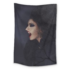 Vampire Woman Vampire Lady Large Tapestry by BangZart