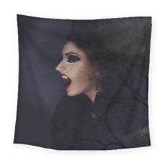 Vampire Woman Vampire Lady Square Tapestry (large) by BangZart