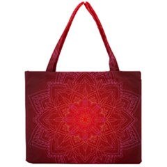 Mandala Ornament Floral Pattern Mini Tote Bag