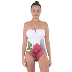 Fruit Healthy Vitamin Vegan Tie Back One Piece Swimsuit