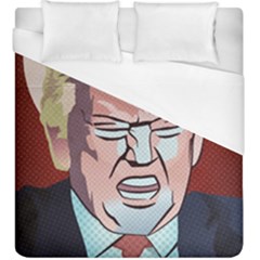 Donald Trump Pop Art President Usa Duvet Cover (king Size)