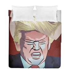 Donald Trump Pop Art President Usa Duvet Cover Double Side (full/ Double Size) by BangZart