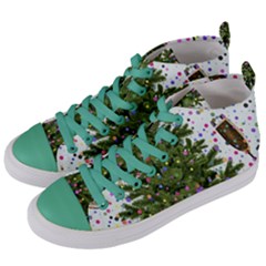 New Year S Eve New Year S Day Women s Mid-top Canvas Sneakers