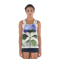 Vintage Shabby Chic Dragonflies Sport Tank Top 