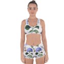 Vintage Shabby Chic Dragonflies Racerback Boyleg Bikini Set View1