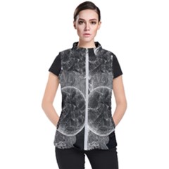 Space Universe Earth Rocket Women s Puffer Vest by BangZart