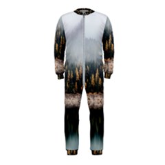 Trees Plants Nature Forests Lake Onepiece Jumpsuit (kids) by BangZart