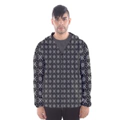 Kaleidoscope Seamless Pattern Hooded Wind Breaker (men)