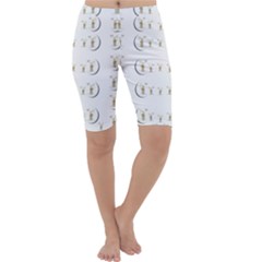 Angels Under The  Sun And Peace Doves Cropped Leggings 
