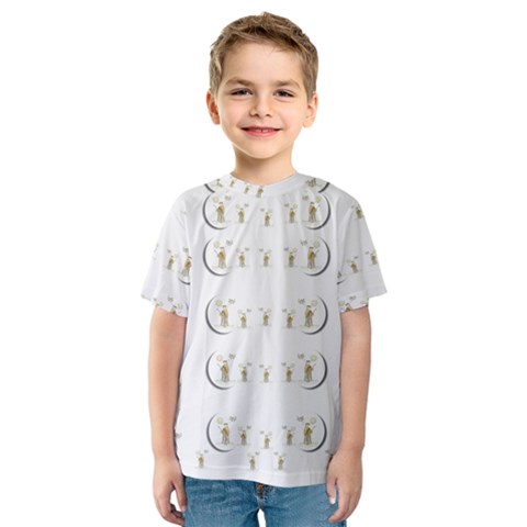 Angels Under The  Sun And Peace Doves Kids  Sport Mesh Tee by pepitasart