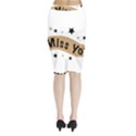 Lettering Miss You Banner Midi Wrap Pencil Skirt View2