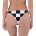 Grid Domino Bank And Black Reversible Bikini Bottom View2