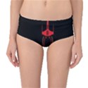 Ship Space Spaceship Mid-Waist Bikini Bottoms View1