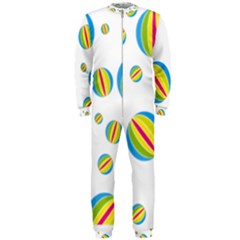 Balloon Ball District Colorful Onepiece Jumpsuit (men) 