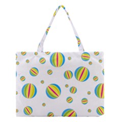 Balloon Ball District Colorful Medium Tote Bag