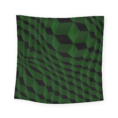 Pattern Dark Texture Background Square Tapestry (Small)