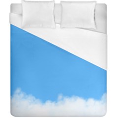 Sky Blue Blue Sky Clouds Day Duvet Cover (california King Size)