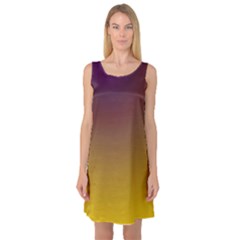 Course Colorful Pattern Abstract Sleeveless Satin Nightdress