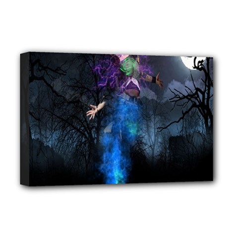 Magical Fantasy Wild Darkness Mist Deluxe Canvas 18  X 12  