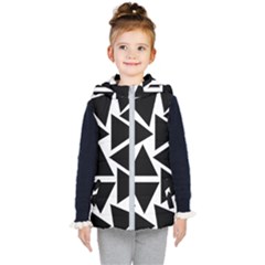 Template Black Triangle Kid s Puffer Vest by BangZart