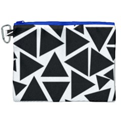 Template Black Triangle Canvas Cosmetic Bag (xxl)