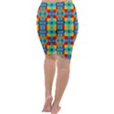 Pop Art Abstract Design Pattern Cropped Leggings  View4