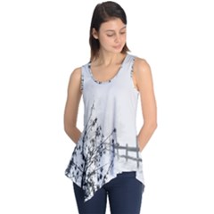 Snow Winter Cold Landscape Fence Sleeveless Tunic