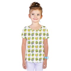 St Patrick S Day Background Symbols Kids  One Piece Tee