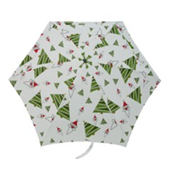 Christmas Santa Claus Decoration Mini Folding Umbrellas by BangZart