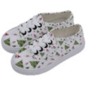 Christmas Santa Claus Decoration Kids  Classic Low Top Sneakers View2