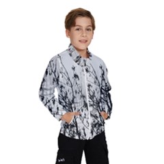 Snow Winter Cold Landscape Fence Wind Breaker (kids) by BangZart