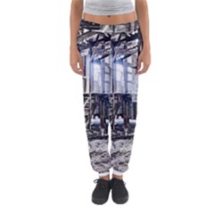 House Old Shed Decay Manufacture Women s Jogger Sweatpants by BangZart