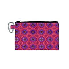 Retro Abstract Boho Unique Canvas Cosmetic Bag (small) by BangZart