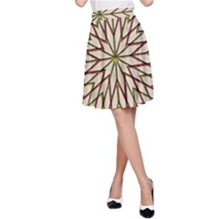 Kaleidoscope Online Triangle A-line Skirt