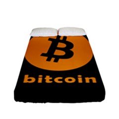 I accept bitcoin Fitted Sheet (Full/ Double Size)