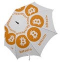 I accept bitcoin Hook Handle Umbrellas (Small) View2