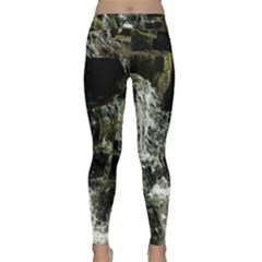 Water Waterfall Nature Splash Flow Classic Yoga Leggings