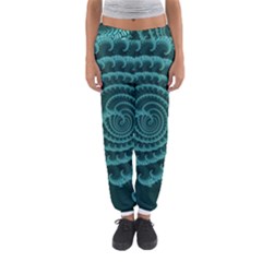Fractals Form Pattern Abstract Women s Jogger Sweatpants