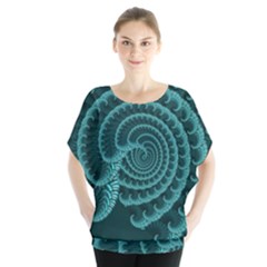 Fractals Form Pattern Abstract Blouse