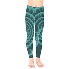 Fractals Form Pattern Abstract Kids  Legging