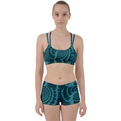 Fractals Form Pattern Abstract Women s Sports Set by BangZart