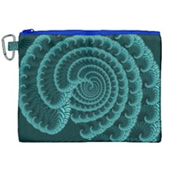 Fractals Form Pattern Abstract Canvas Cosmetic Bag (xxl) by BangZart