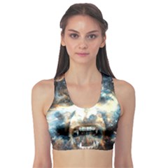 Universe Vampire Star Outer Space Sports Bra