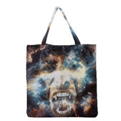 Universe Vampire Star Outer Space Grocery Tote Bag by BangZart