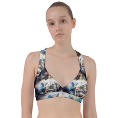 Universe Vampire Star Outer Space Sweetheart Sports Bra