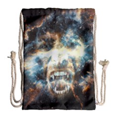Universe Vampire Star Outer Space Drawstring Bag (large) by BangZart